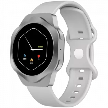 Smart Watch CANYON Hexagon 88 BT-CALL ασημί