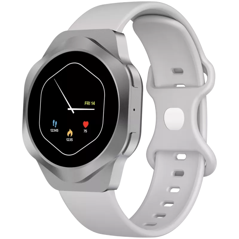 Smart Watch CANYON Hexagon 88 BT-CALL ασημί