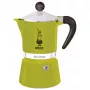 Bialetti Rainbow 0,06 L Αλουμίνιο Θερμοπλαστικό Πράσινο Καφετιέρα