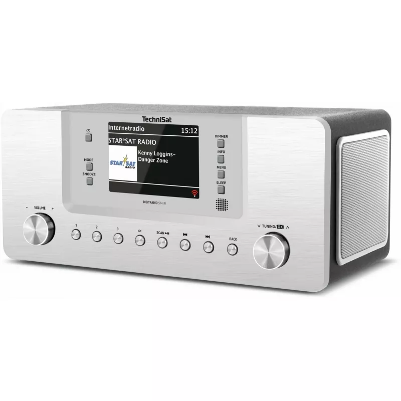 TechniSat DigitRadio 574 IR - σύστημα ήχου - 2 x 5 Watt - ασημί (0001/2951)