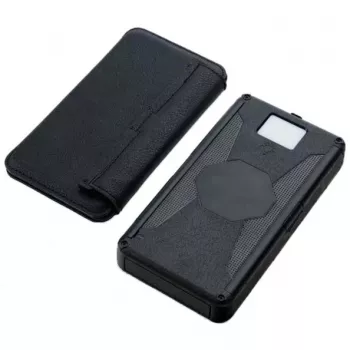 PowerNeed ES20000B πτυσσόμενο ηλιακό πάνελ με power bank, 9 W, 20000 mAh, Li-Poly, 2x USB 2 A, μαύρο