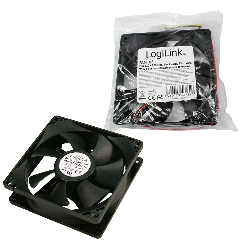 Ανεμιστήρας κουτιού LogiLink FAN103