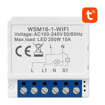 Έξυπνος Διακόπτης Wi‑Fi Avatto WSM16‑W1 – Τηλεχειρισμός για Οικιακό Αυτοματισμό