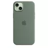 Apple iPhone 15 Plus Σιλικονούχα Θήκη με MagSafe - Cypress