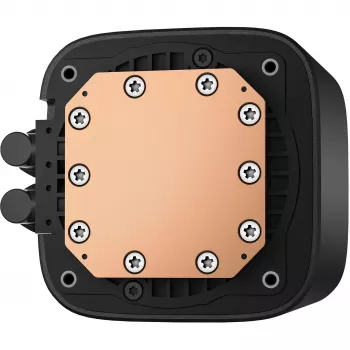 Υδρόψυξη All-in-One DeepCool LE360 V2 με 3x ανεμιστήρες 120 mm, Hydro Dynamic Bearing, μαύρο, υποστηρίζει LGA1150/1151/1155/1200/1700/AM4/AM5