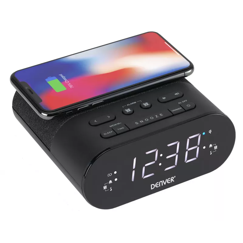 Denver CRQ-107 ψηφιακό ξυπνητήρι μαύρο