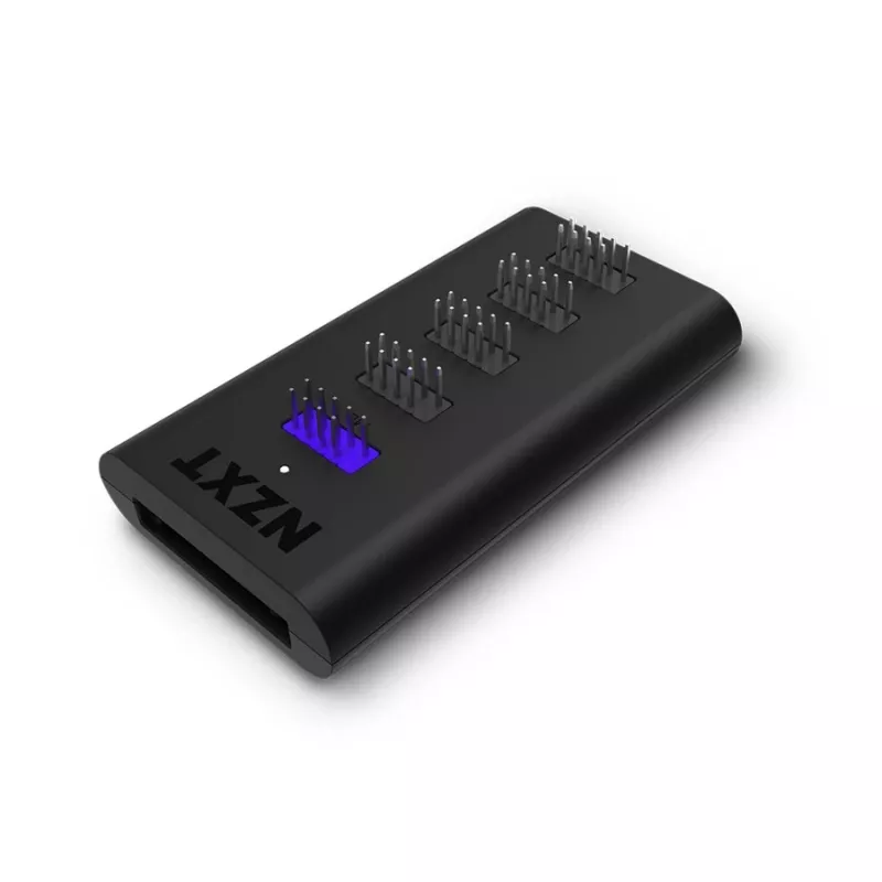 NZXT Εσωτερικός διανομέας επέκτασης USB 2.0 Gen 3 - Μαύρο