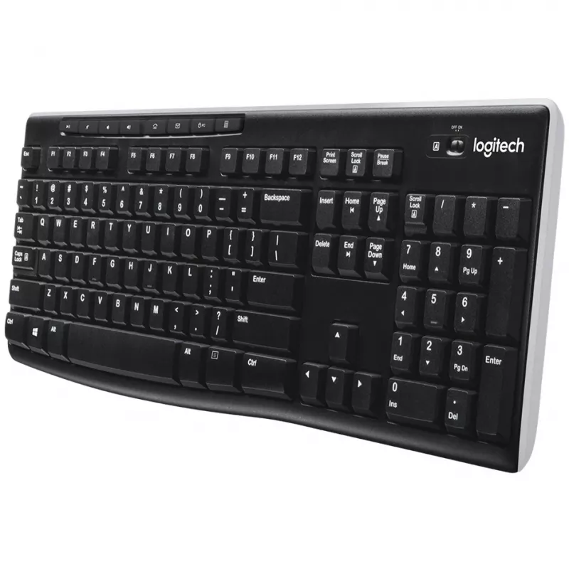 Logitech Wireless Πληκτρολόγιο K270 – Πληκτρολόγιο – ασύρματο
