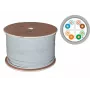 Καλώδιο δικτύου Q-LANTEC KIF6PVC305Q Cat.6A F/UTP 305m Γκρι, 23 AWG λεπτό σύρμα, θήκη PVC, 250 MHz