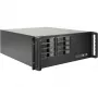 Κουτί rackmount INTER-TECH IPC 4U-4508 μαύρο — κουτί διακομιστή/PC 4U, rackmount
