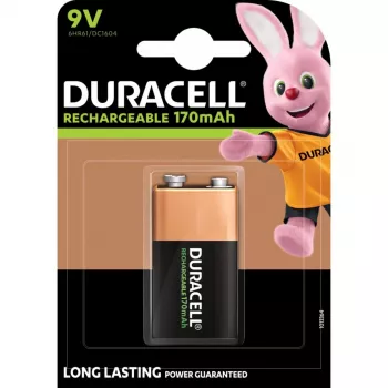 2-Power HR9V Οικιακή μπαταρία 9V Νικελίου-Μετάλλου Υδριδίου (NiMH)