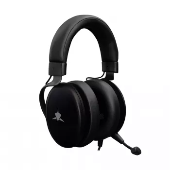 White Shark GH-2540 Elephant ακουστικά για παιχνίδια, ενσύρματα, ωτοκεντρικά, μεγάφωνα 50 mm, αποσπώμενο μικρόφωνο, μαύρα