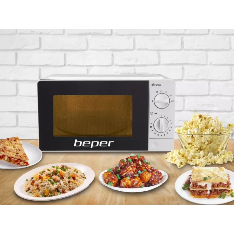 Φούρνος μικροκυμάτων Beper BF.570, 700 W, 20 L
