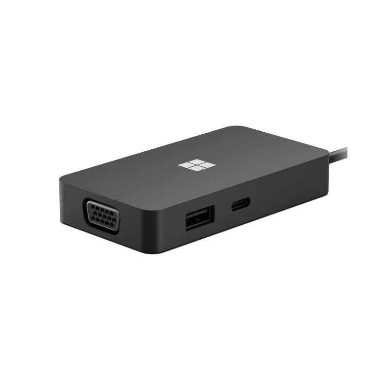 Microsoft Surface USB-C Travel Hub - Σταθμός σύνδεσης - USB-C - VGA, HDMI - GigE (SWV-00002)