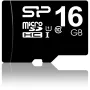 Κάρτα μνήμης MicroSDHC Silicon Power 16GB Class 10 UHS-I U1 40 MB/s, αδιάβροχη, μαύρη