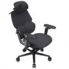 Καρέκλα gaming thunder x3 FLEX Pro Fabric γκρι — εργονομική περιστρεφόμενη καρέκλα, ρυθμιζόμενα υποβραχιόνια και κλίση