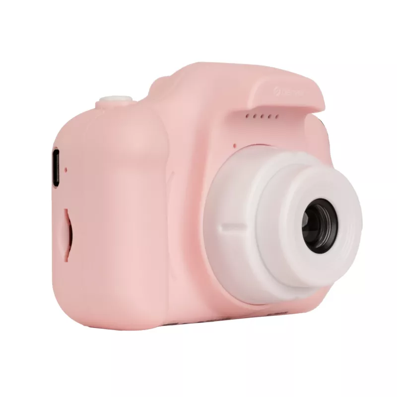Παιδική ψηφιακή φωτογραφική μηχανή DENVER KCA-1340RO — compact 85 g, ροζ