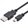TB Καλώδιο USB-Mini USB 3 M Μαύρο (AKTBXKU3PBAW30B)