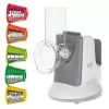 Κόφτης λαχανικών Adler AD 4815, 150 W, 5 ακροφύσια, θήκη ABS, λευκό/γκρι
