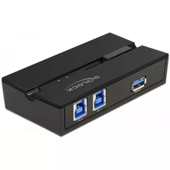 DeLOCK 11495 Διακόπτης δεδομένων υπολογιστή 5 Gbit/s Μαύρο Πλαστικό