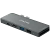 Canyon DS-5 USB 2.0 Type-C Γκρι Αναγνώστης καρτών SD 60 Hz