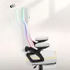 Καρέκλα Gaming Mesh RGB Λευκό