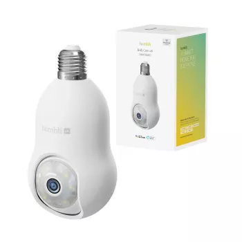 Avanca International BV Bulb Cam 4K εξωτερική IP κάμερα HBBU-0209, λευκό