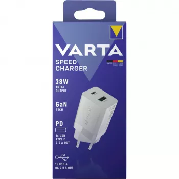 Φορτιστής εσωτερικού χώρου Varta 57955 101 111 Universal Λευκό AC Ταχεία φόρτιση