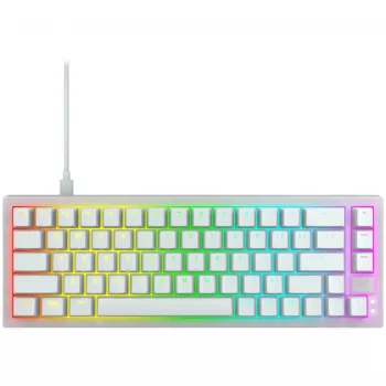 Συμπαγές πληκτρολόγιο CHERRY K5V2 Gaming USB QWERTY αγγλικό λευκό 67 πλήκτρα RGB LED