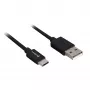 Προσαρμογέας καλωδίου USB 2.0 A σε USB-C Sharkoon 0,5 m, μαύρο