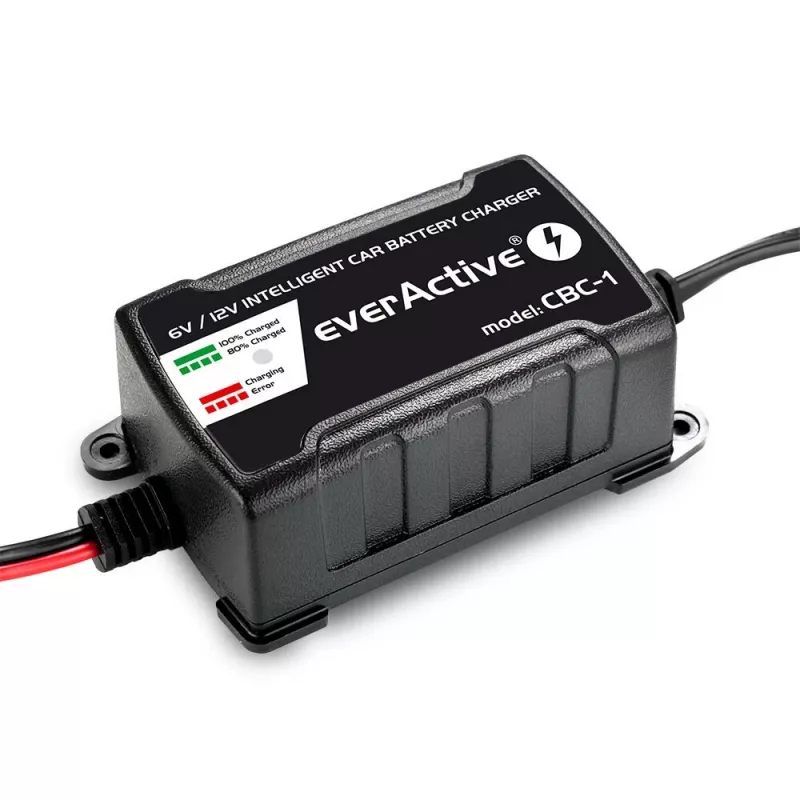 Φορτιστής μπαταρίας αυτοκινήτου everActive CBC1 6V/12V