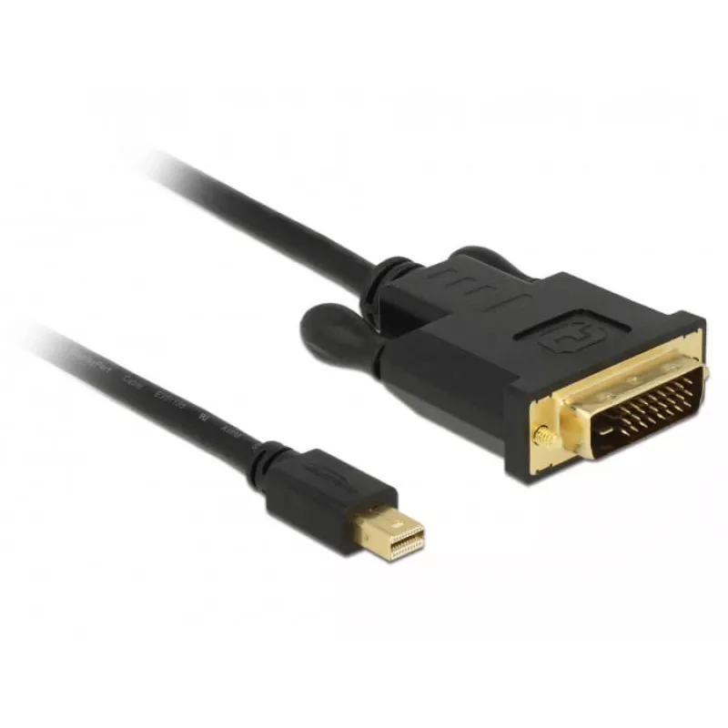 Αντάπτορας καλωδίου βίντεο DeLOCK 83988 Mini DisplayPort σε DVI-D 1m