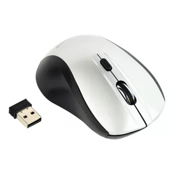 Ασύρματο οπτικό ποντίκι Gembird MUSW-4B-02-BS, RF, αμφίχειρο, 1600 DPI, 4 κουμπιά, Ασημί/Μαύρο