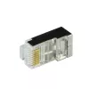 Βύσμα CAT.6 RJ45 100 τεμ., πορτοκαλί