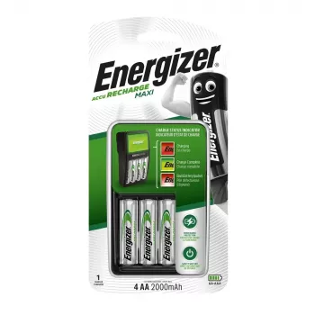 Φορτιστής Energizer Maxi CHVCM4-EU με 4 μπαταρίες AA 2000 mAh NiMH (CHVCM4-EU)