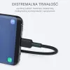 Καλώδιο USB-C σε USB-A Aukey CB-CA2, πλεξούδα νάιλον, Quick Charge 3 A, 1 m