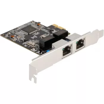 Delock κάρτα PCI Express x1 σε 2 x RJ45 Gigabit LAN RTL8111 (88615)