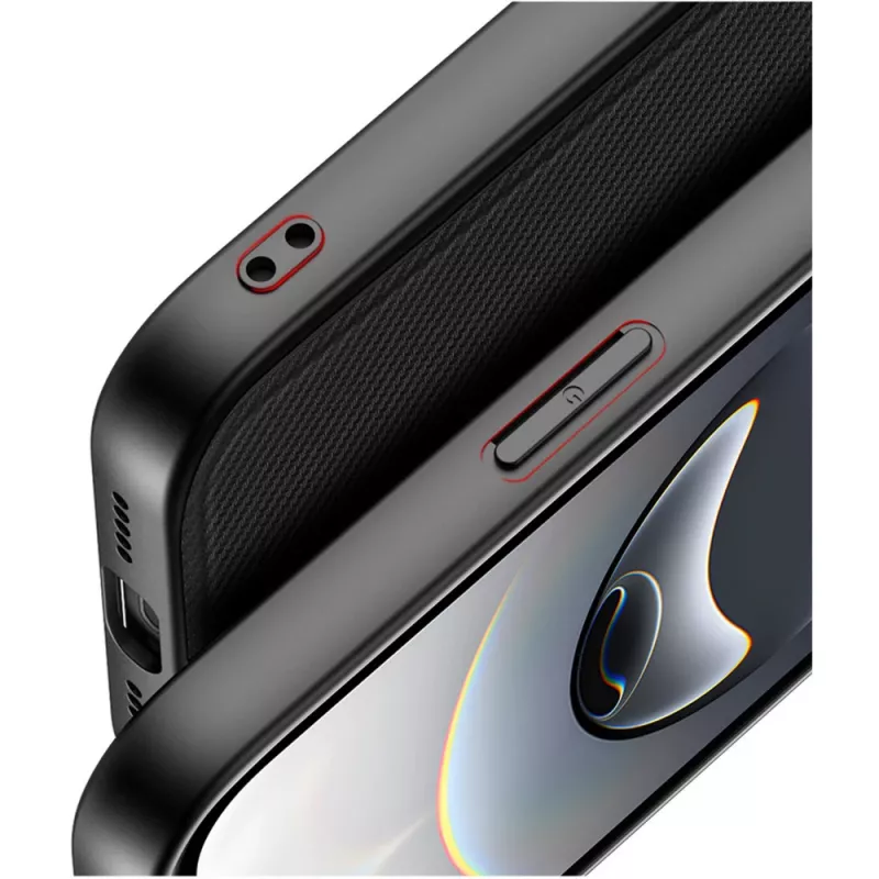 Θήκη Nevox 2499 Θήκη κινητού Μαύρο για iPhone 16e 15,5 cm