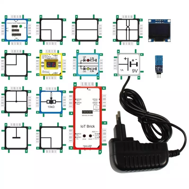 ALLNET IoT Set ALL-BRICK-0688 — κιτ IoT, ισπανική γλώσσα