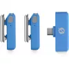 Ασύρματο μικρόφωνο lavalier Rode Wireless Micro — μπλε (WIMICROCBLU)