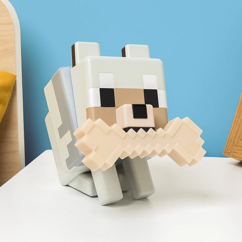 Paladone Minecraft Wolf GloBuddies φωτιστικό