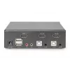 Διακόπτης KVM Digitus 2 Θυρών Single Display 4K HDMI