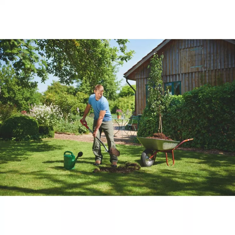 Φτυάρι WOLF-Garten ASP-D Χάλυβας Κόκκινο 1230 mm