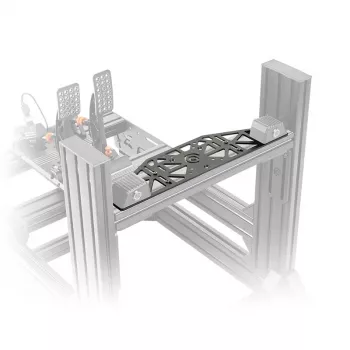 Βάση στήριξης Asetek SimSports 460×120×5 mm, ατσάλι, μαύρο