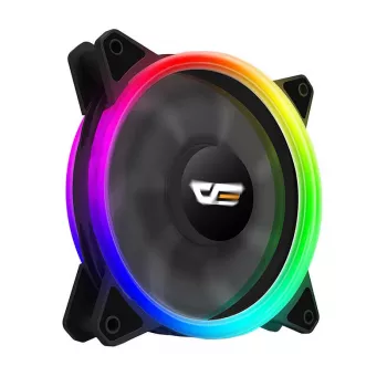 Ανεμιστήρας darkFlash DR12 PRO 12 cm μαύρο 1200 U/min υδραυλικό ρουλεμάν