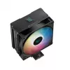 DeepCool AG400 Digital BK ARGB Ψύκτρα επεξεργαστή αέρα 12 cm Μαύρο 1 τεμ.