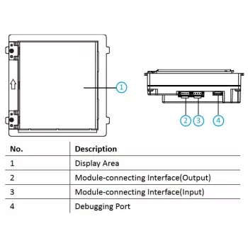 Οθόνη Hikvision DS-KD-INFO