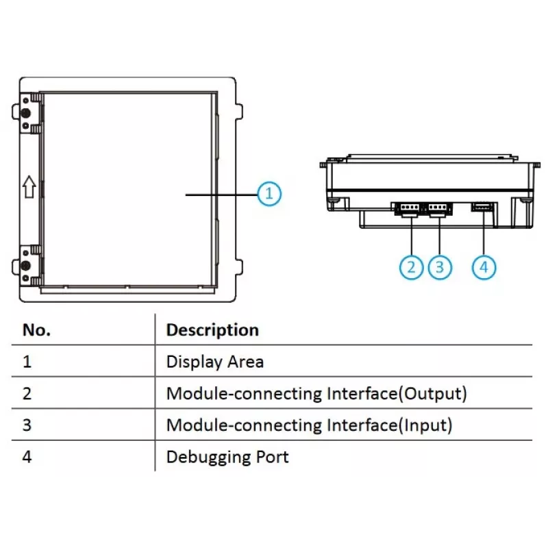 Οθόνη Hikvision DS-KD-INFO