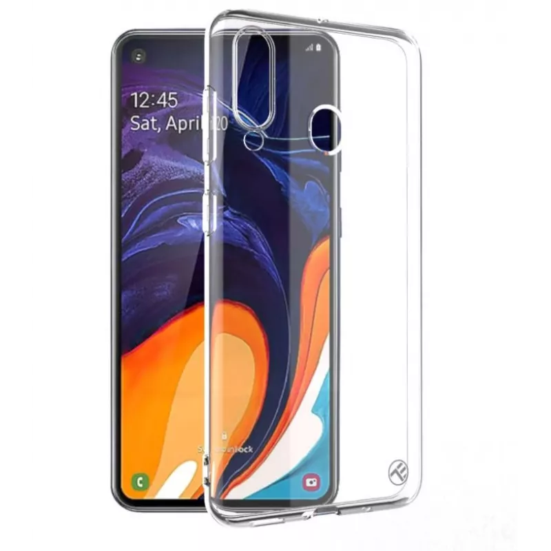Προστατευτική θήκη σιλικόνης Tellur για Samsung Galaxy A60, διαφανές
