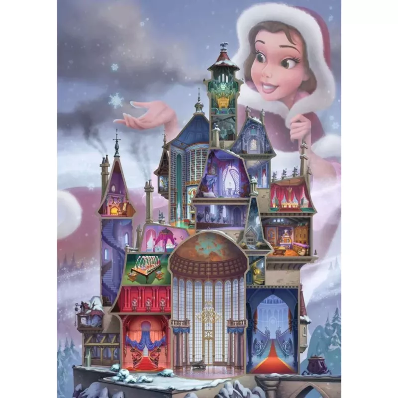 Παζλ Disney Castle Collection: Belle (1000 τεμ.)